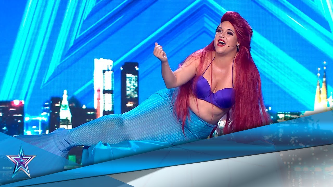 LA SIRENITA de DISNEY sorprende con su MARAVILLOSA VOZ | Audiciones 10 | Got Talent España 5 (2019)