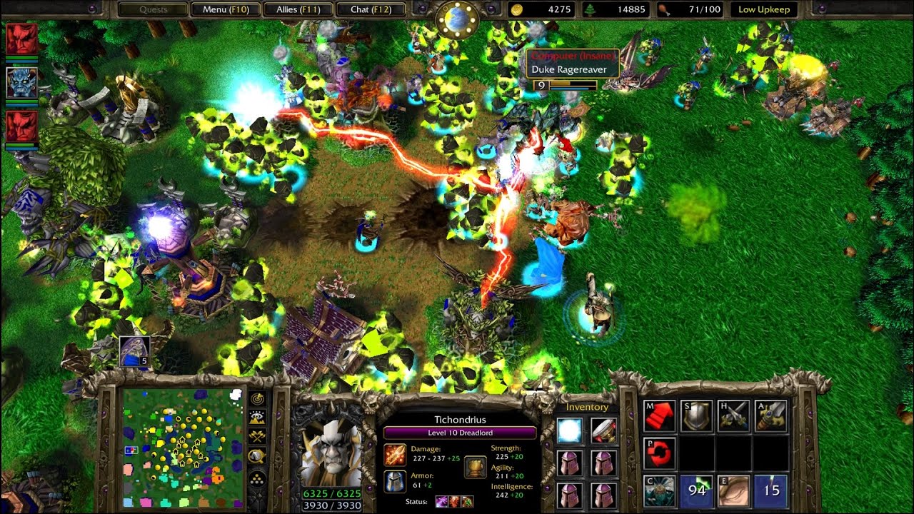 Archimonde, Tichondrius and Balnazzar vs 23 Insane Computers 2