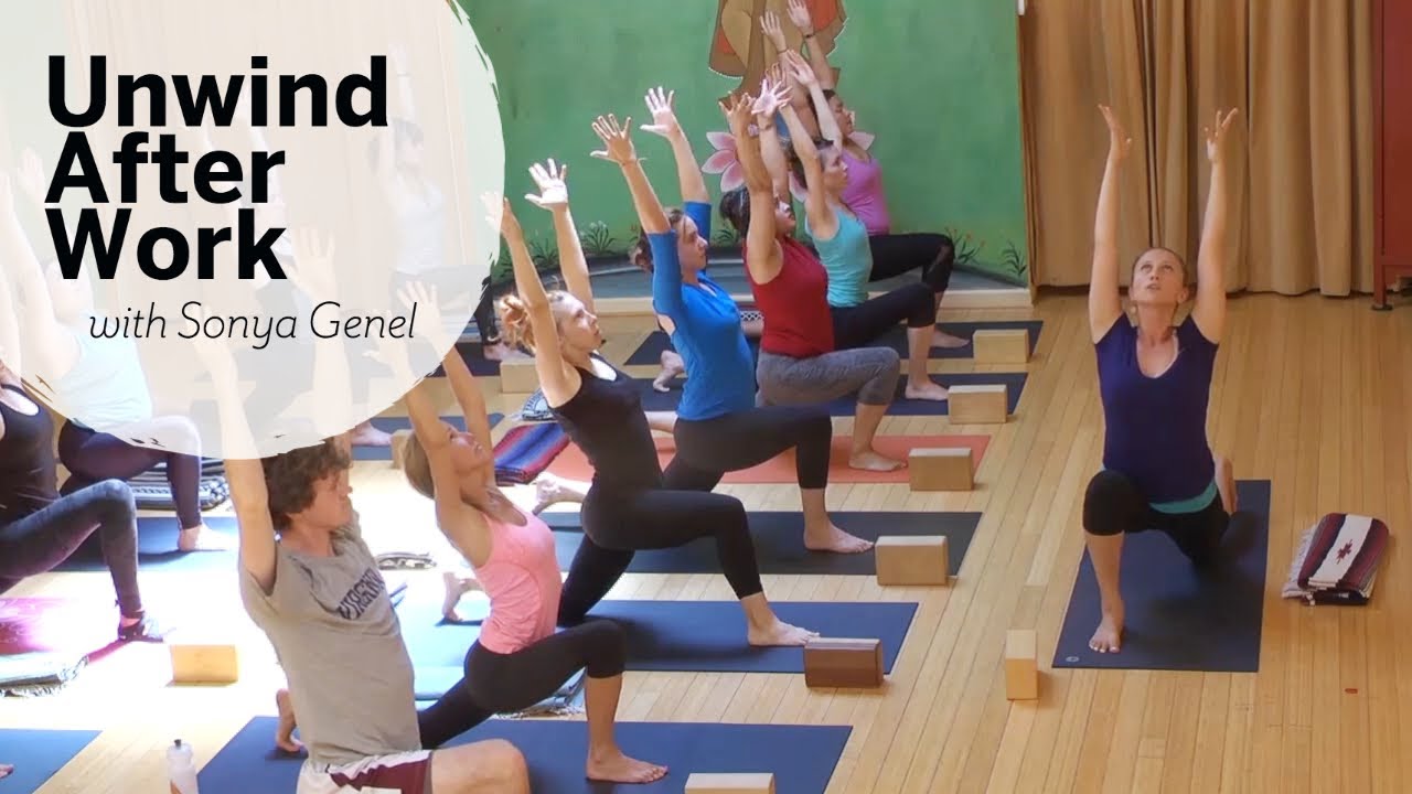 Unwind After Work | Slow  Flow with Sonya Genel