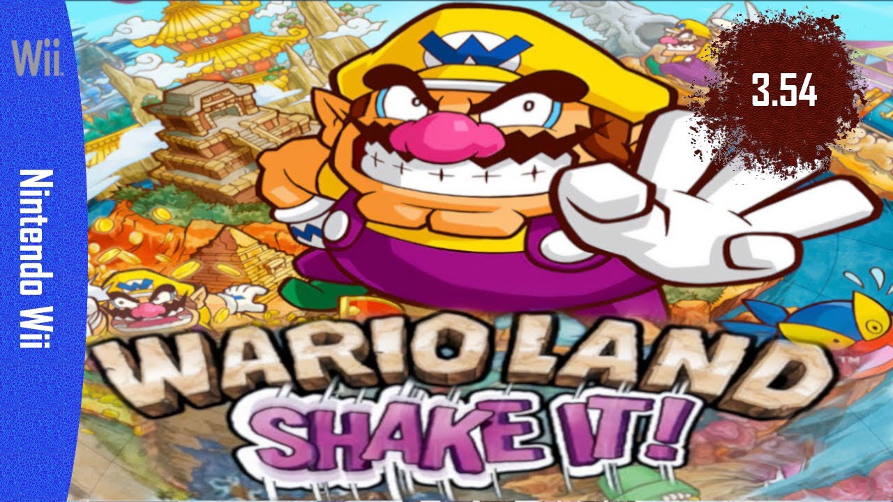 Wario Land: Shake It! Nintendo Wii 2008