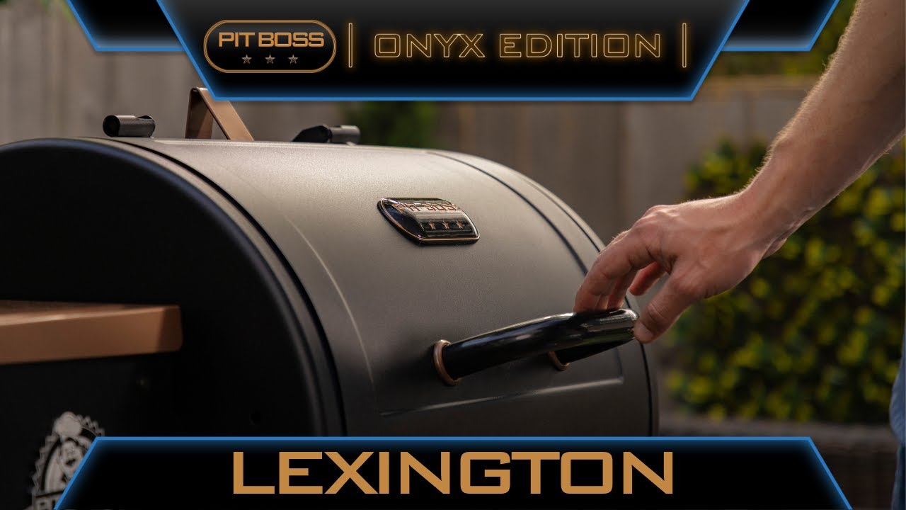 Introducing The Lexington Onyx Edition | Pit Boss Grills