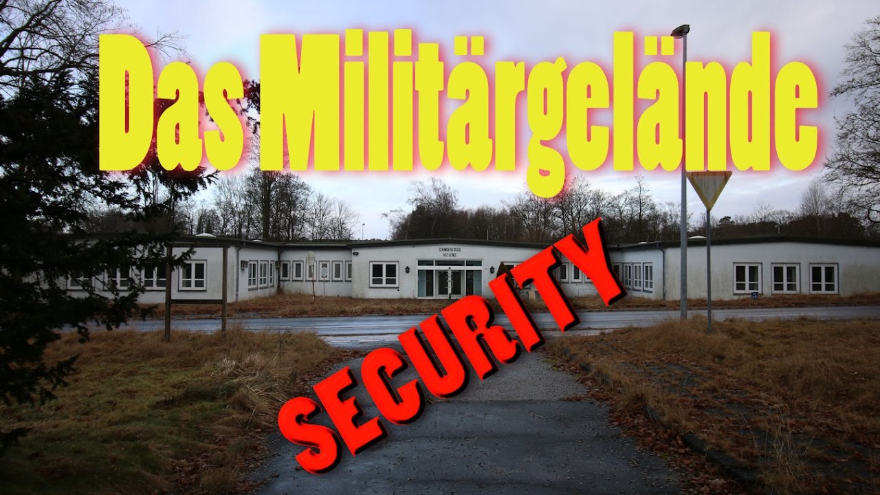 Lost Place Das Militärgelände SECURITY erwischt .......