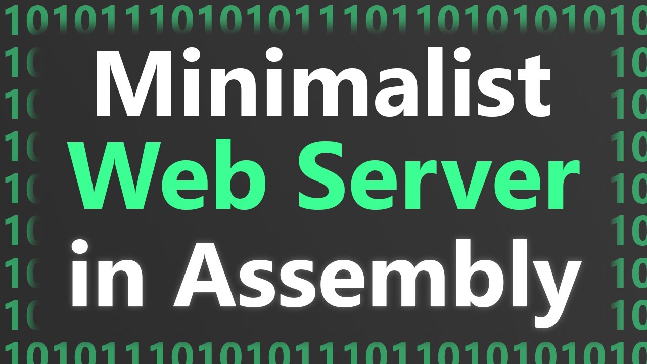 Создание минималистичного веб-сервера на ассемблере на Linux (x64)