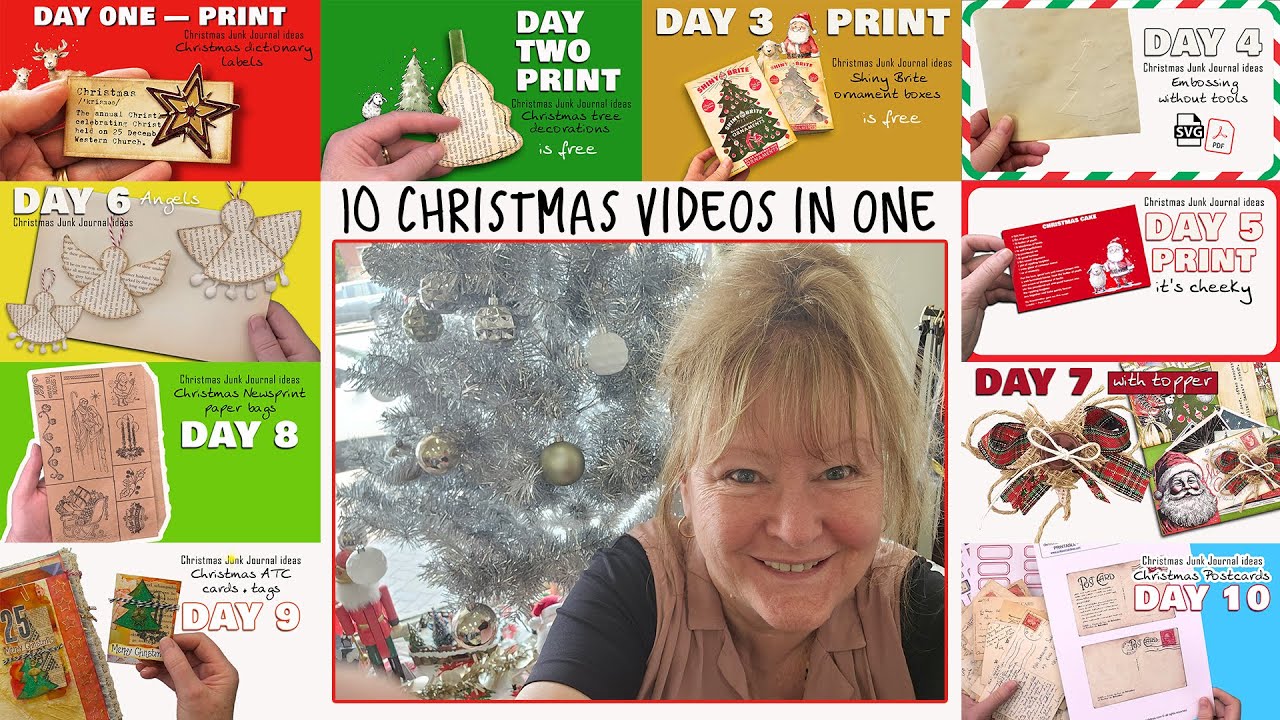 Christmas junk journal ideas