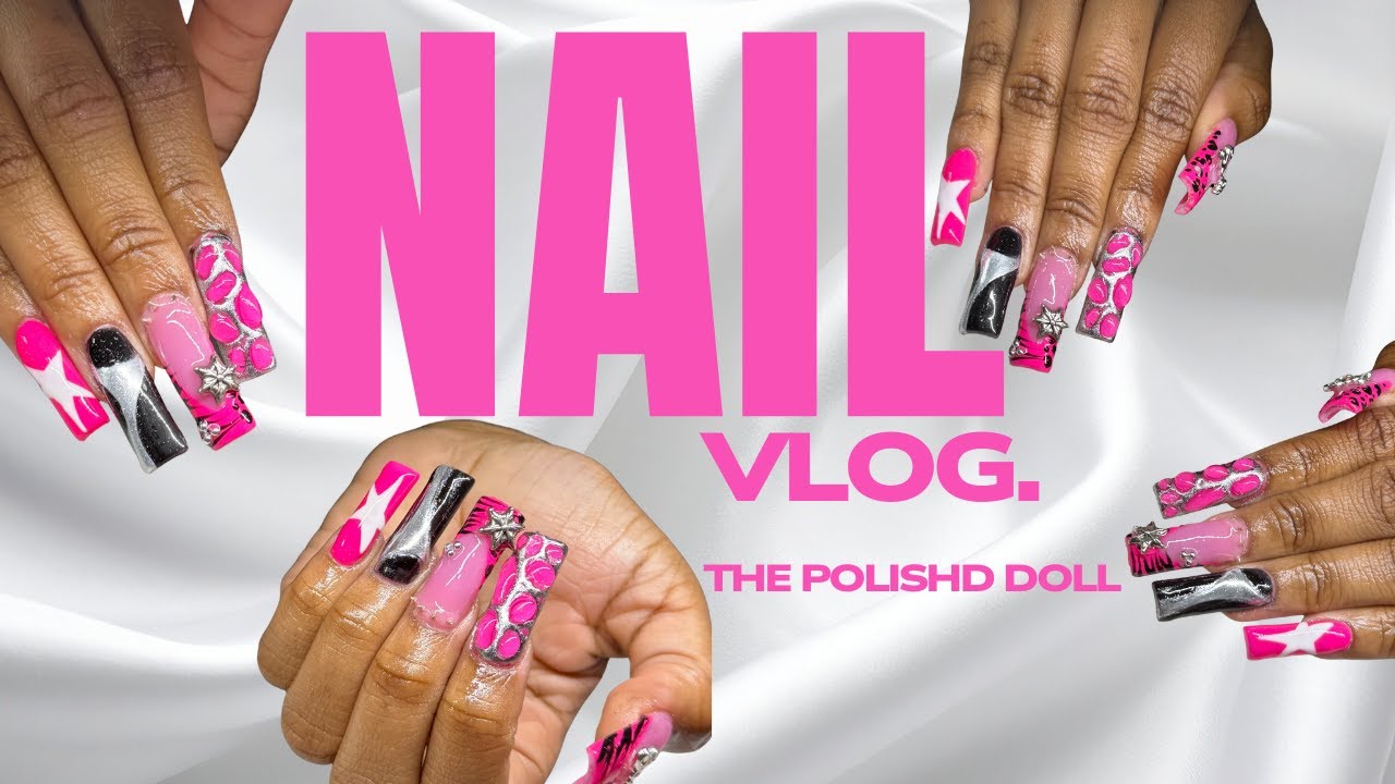 NAIL VLOG: Watch Me Work