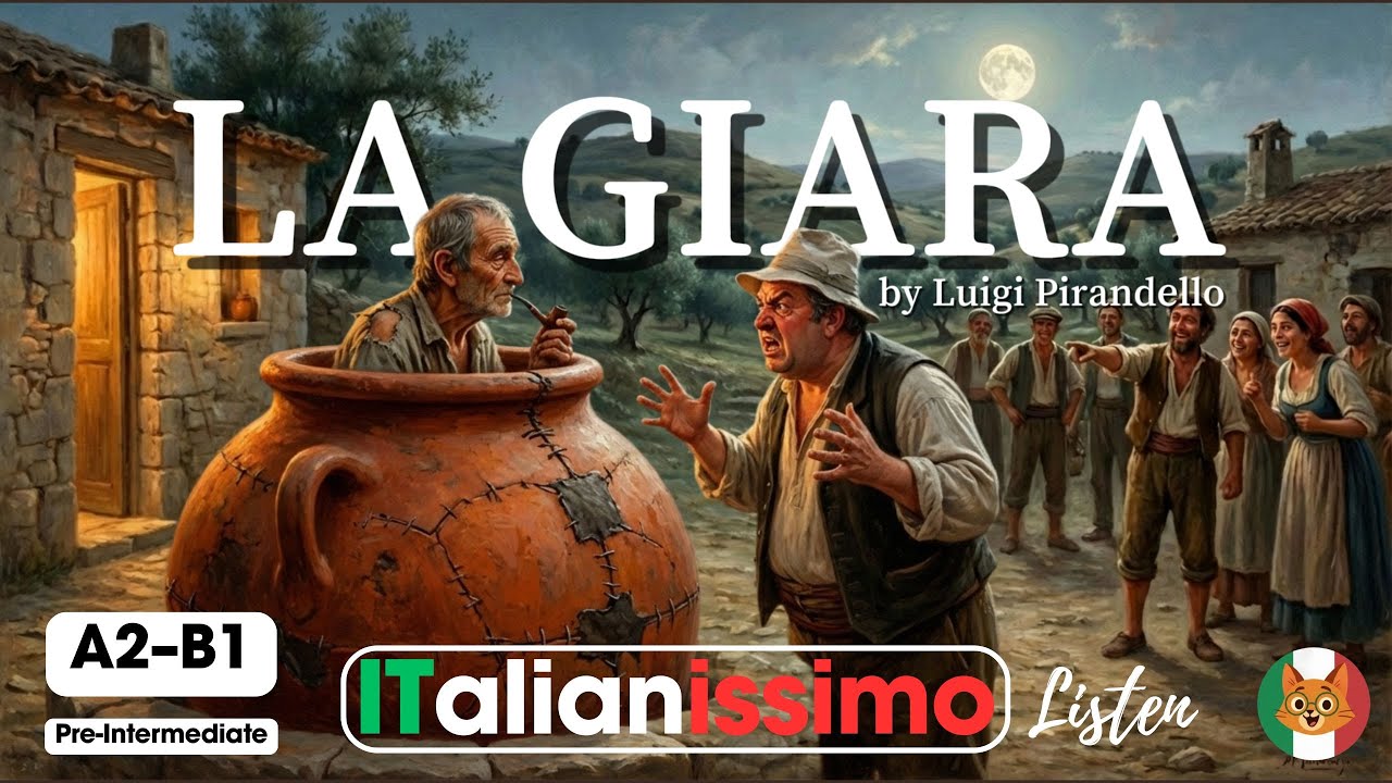 Italian Listening Practice (A2-B1): The Story of the Giant Jar