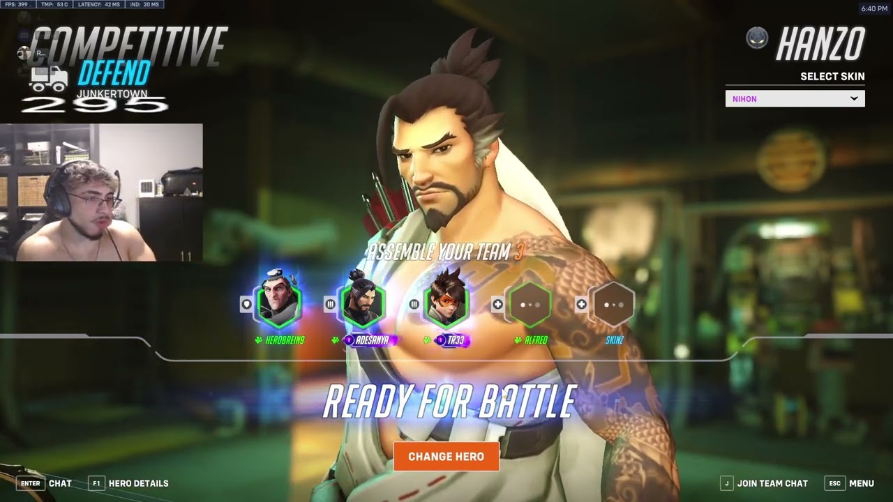 17K DMG! HYDRON INSANE HANZO + GENJI GAMEPLAY SEASON 14 OVERWATCH 2 GAMEPLAY