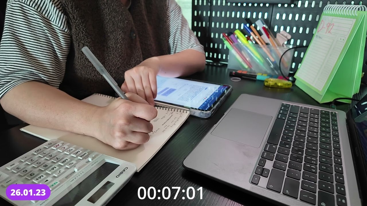 26.01.23/Just study. Let's be together! / No sound