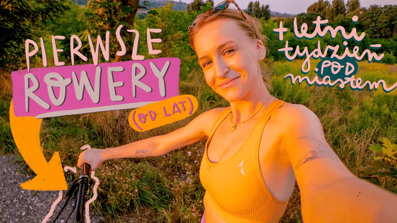 Weekly vlog: Wracam na rower po 7 latach 🚴‍♀️ praca w lecie🌅 sąsiedzkie wsparcie 🏘 | Jola Szymańska