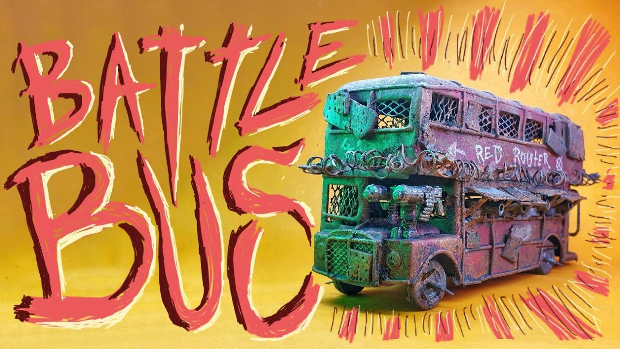 How To Make A BATTLE BUS For GASLANDS - BEYOND CRAFTERDOME