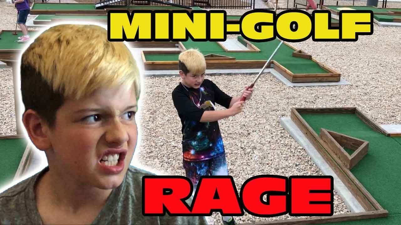 Kid Temper Tantrum RAGES At Miniature Golf FREAK OUT - Day Three