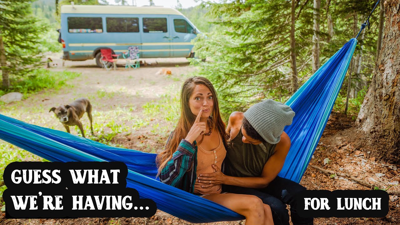 CAMPING IN A NATIONAL FOREST | Moonshade Awning Set Up + the BEST VEGAN BACON RECIPE