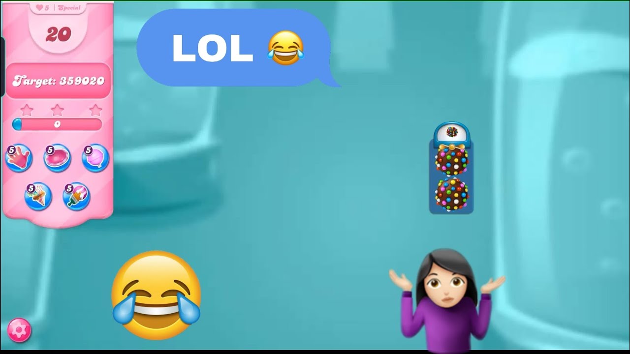 Candy crush saga 😂 funny level | Candy crush saga special level part 166 | @CCS_HCR