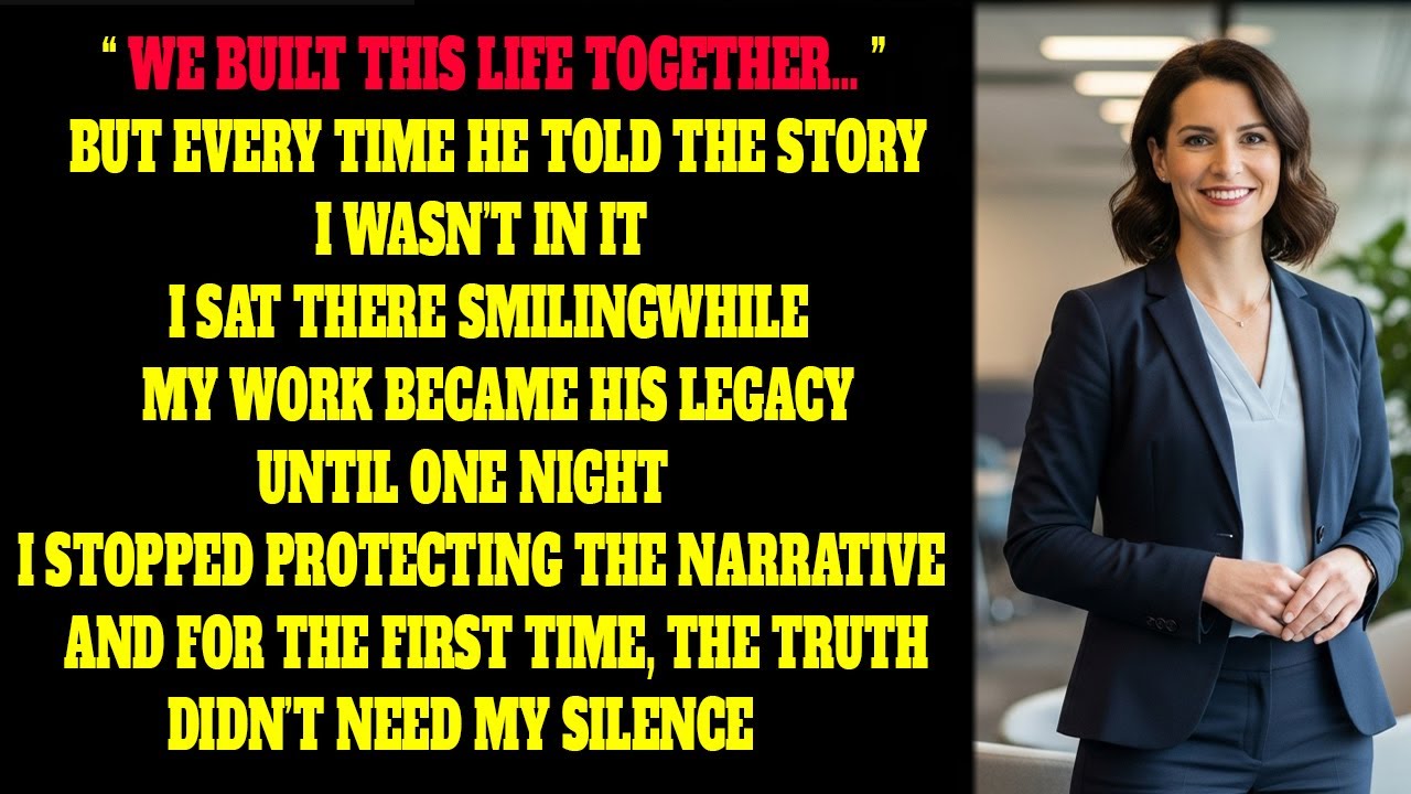 “I Stopped Letting My Husband Take Credit for Our Life — And Everything Quietly Changed”