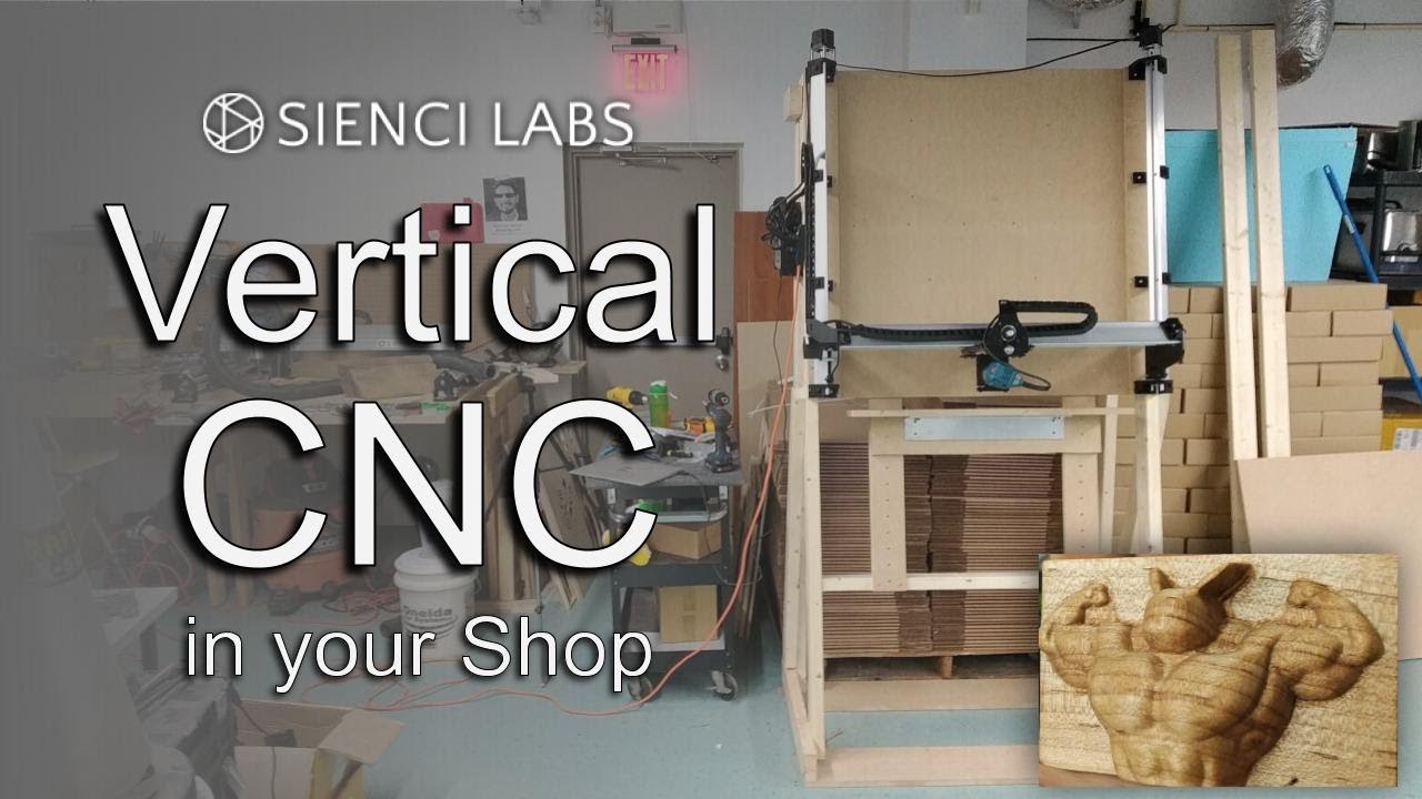 Set up your CNC for Vertical Cutting: New vertical stand design and intricate 3D carves in CAMLab