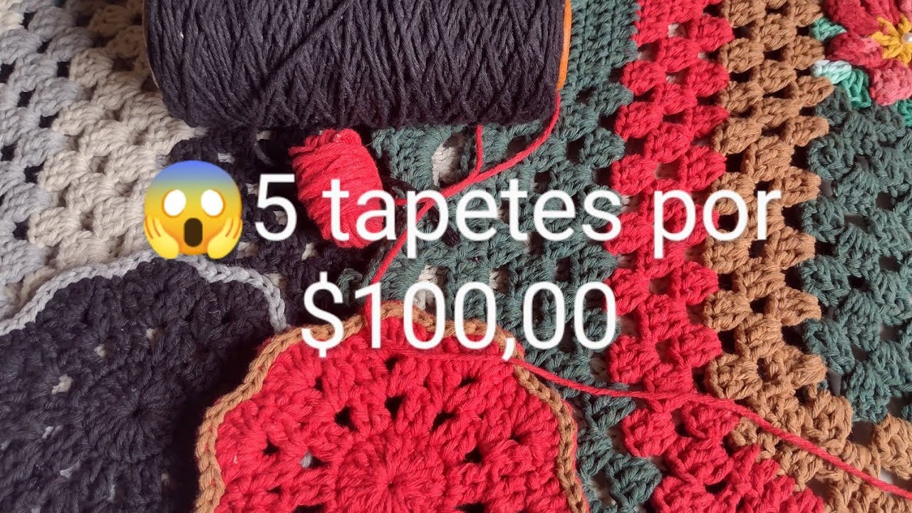 #começando2026semsobras produção de um par de tapetes + avulso 