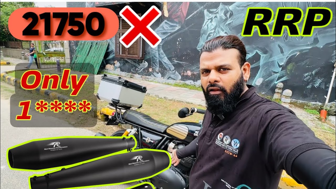 Installing Red Rooster PerformanceExhaust + NGAGE air Filter in interceptor 650 