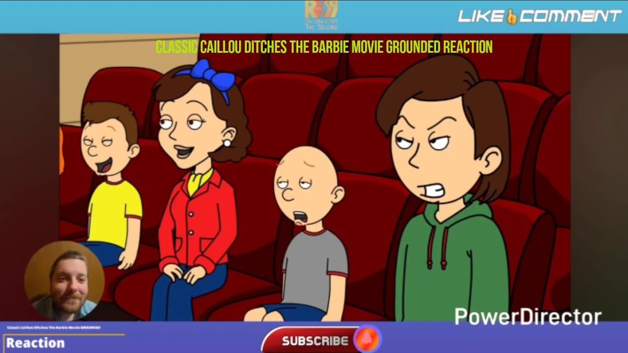 Classic Caillou Ditches The Barbie Movie GROUNDED Reaction 