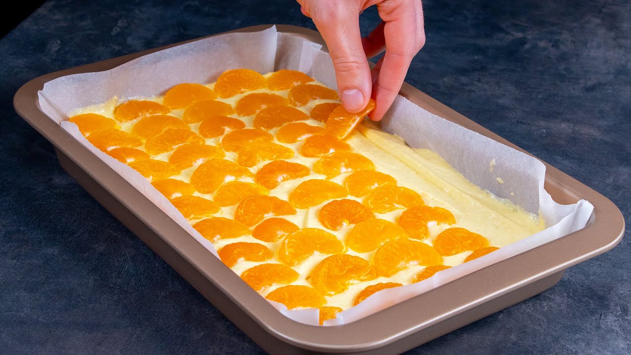 Je cuisine ce gâteau aux mandarines toute l'année