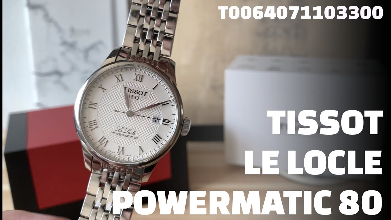 [Tissot] LeLocle Powermatic 80 - The Classy Watch For All!