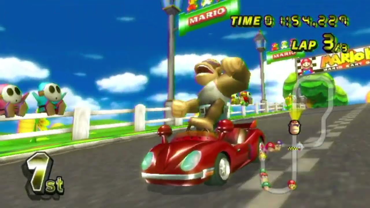 Mario Kart Wii - Funky Kong, Honeycoupe