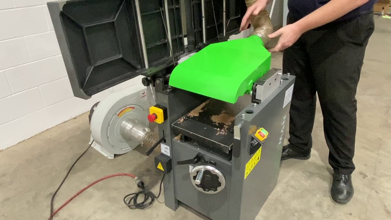 Woodman PT310HH Planer/Thicknesser combination machine - Deep Dive