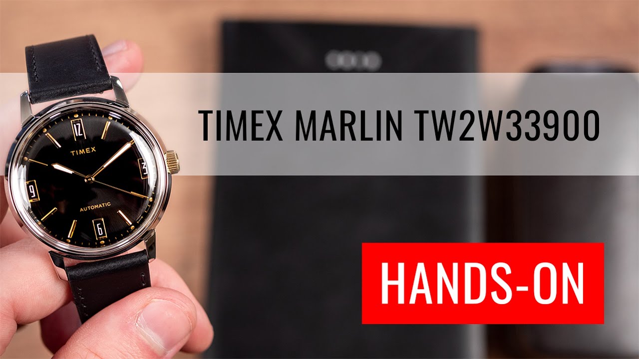 HANDS-ON: Timex Marlin Automatic TW2W33900