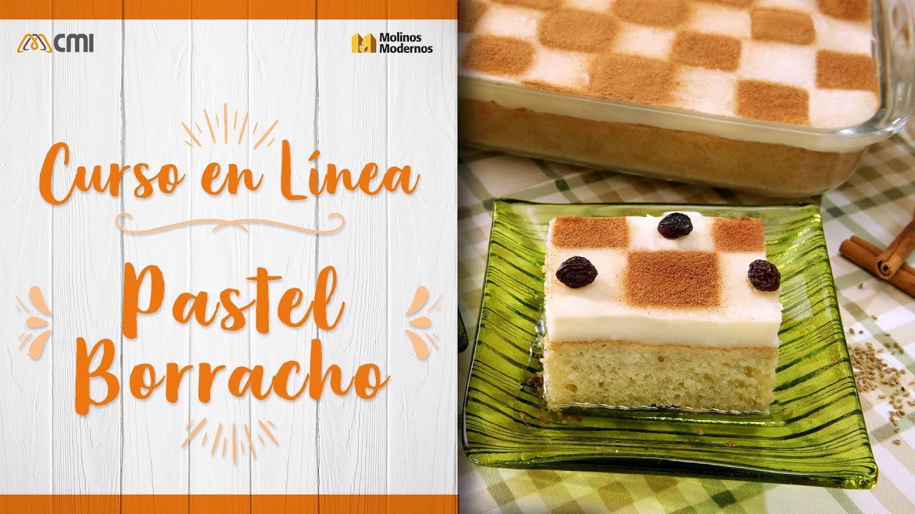 Curso en Línea  - Pastel Borracho