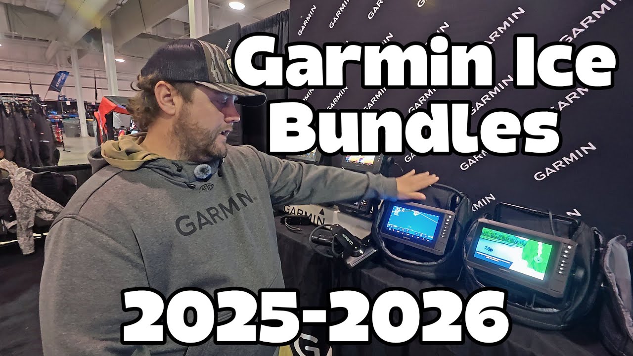 Комплекты Garmin для подледной рыбалки на сезон 2025-2026 годов
