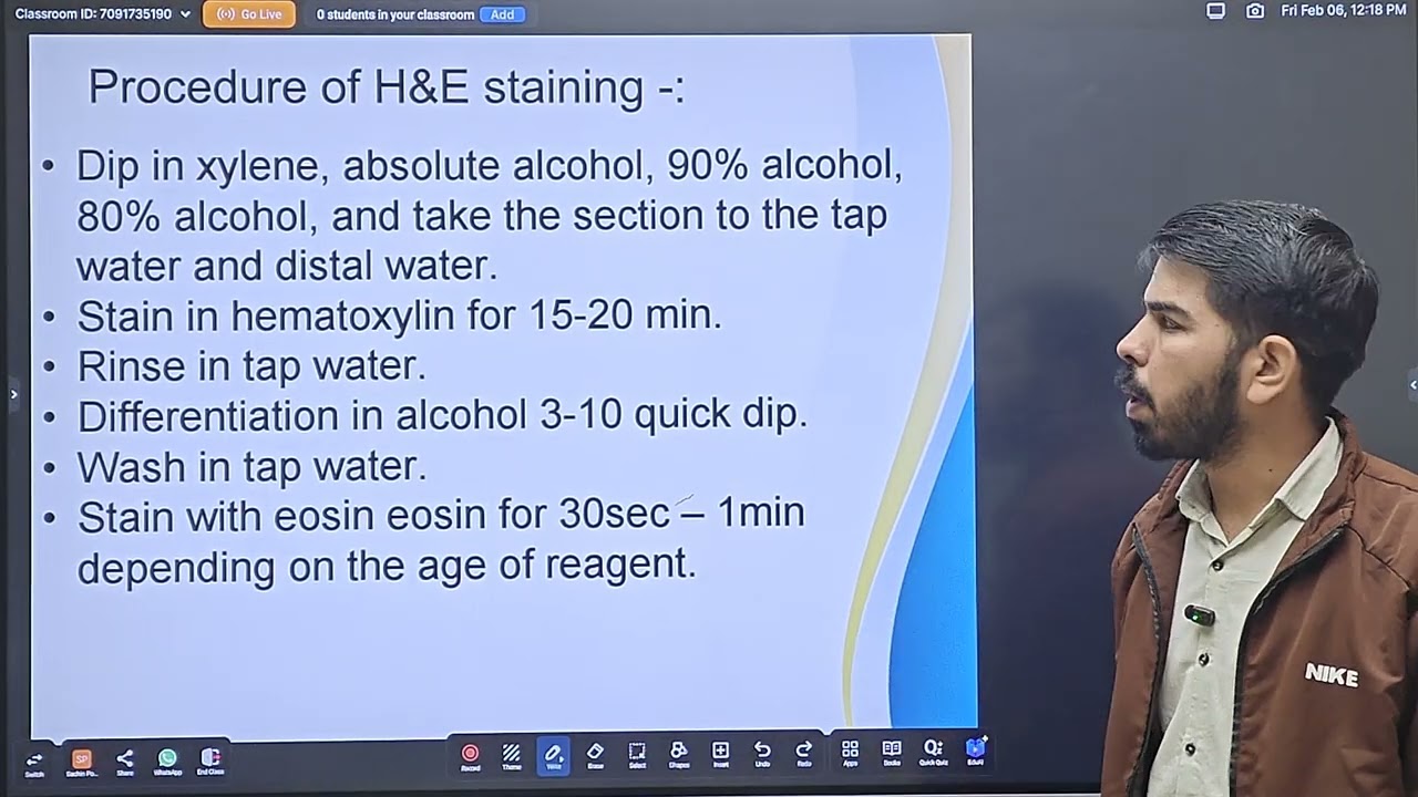 17th lecture histopathology(EOSIN COUNTER STAIN)