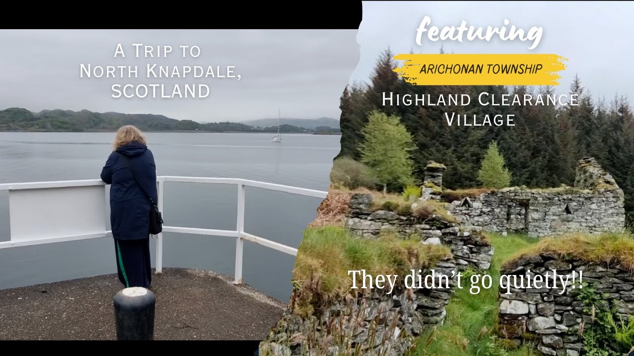 North Knapdale, Argyll, Scotland: Crinan Canal, Sea Lochs, Abandoned Villages, Forest walks