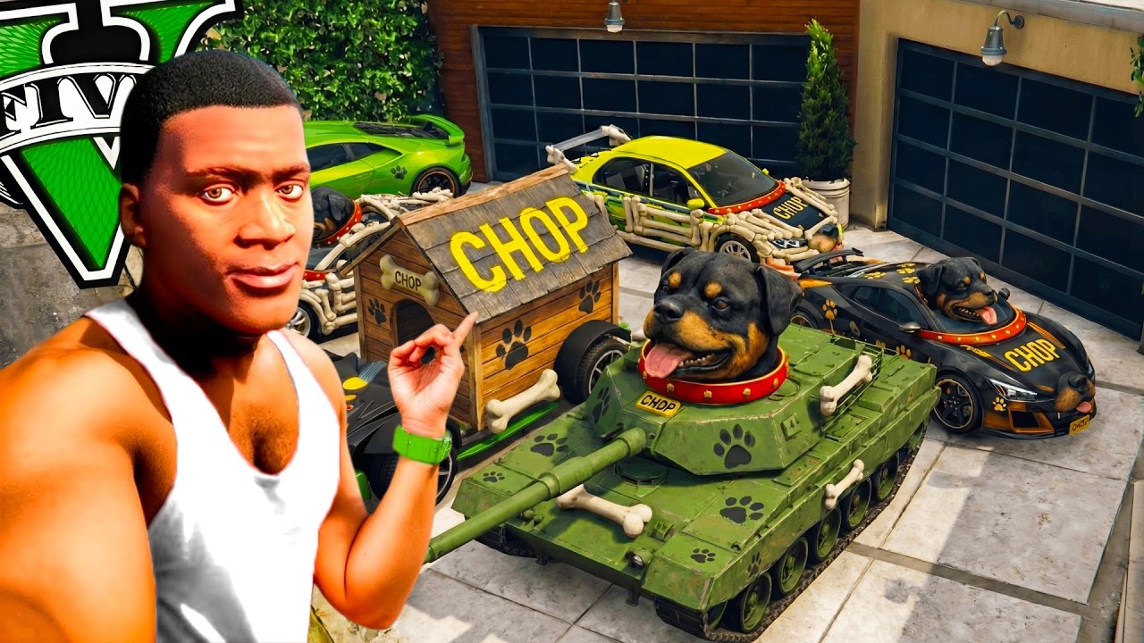 ФРАНКЛИН ЧОПТЫҢ ҚҰПИЯ КӨЛІКТЕРІН ТАПТЫ (GTA V)