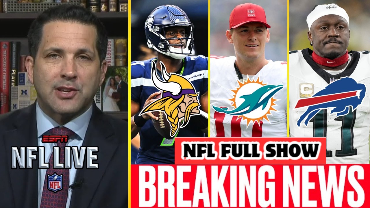FULL NFL LIVE | A. J. Brown to Bills? Mac Jones to Dolphins? Vikings trade McCarthy for Geno Smith?