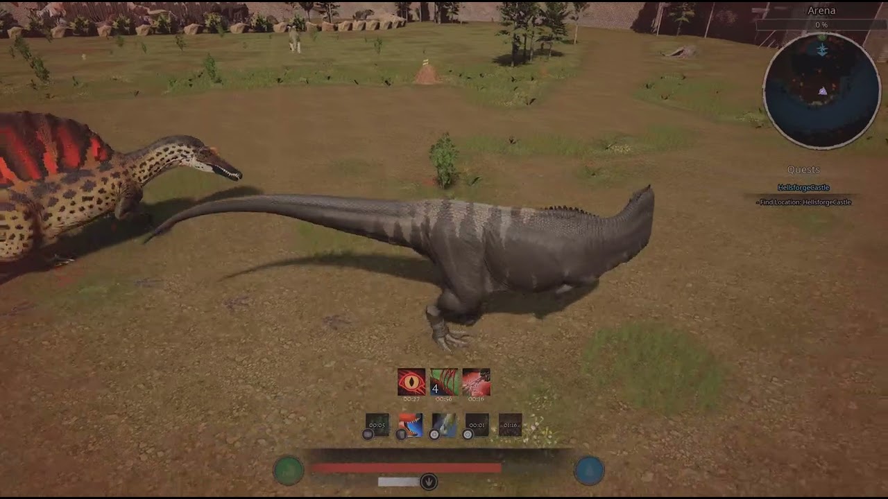 Titan vs Spino 2 Hells DM