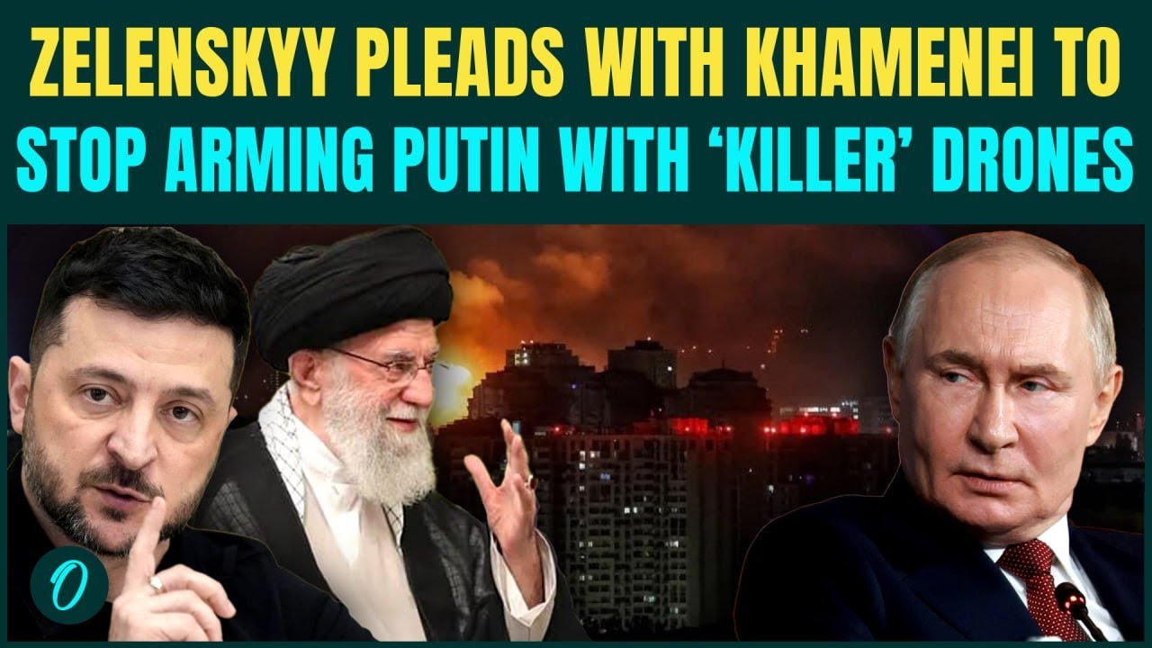 ‘Khamenei Should Be STOPPED!’: Zelensky BEGS Iran To Halt ‘Killer’ Shahed Drones Arming Putin