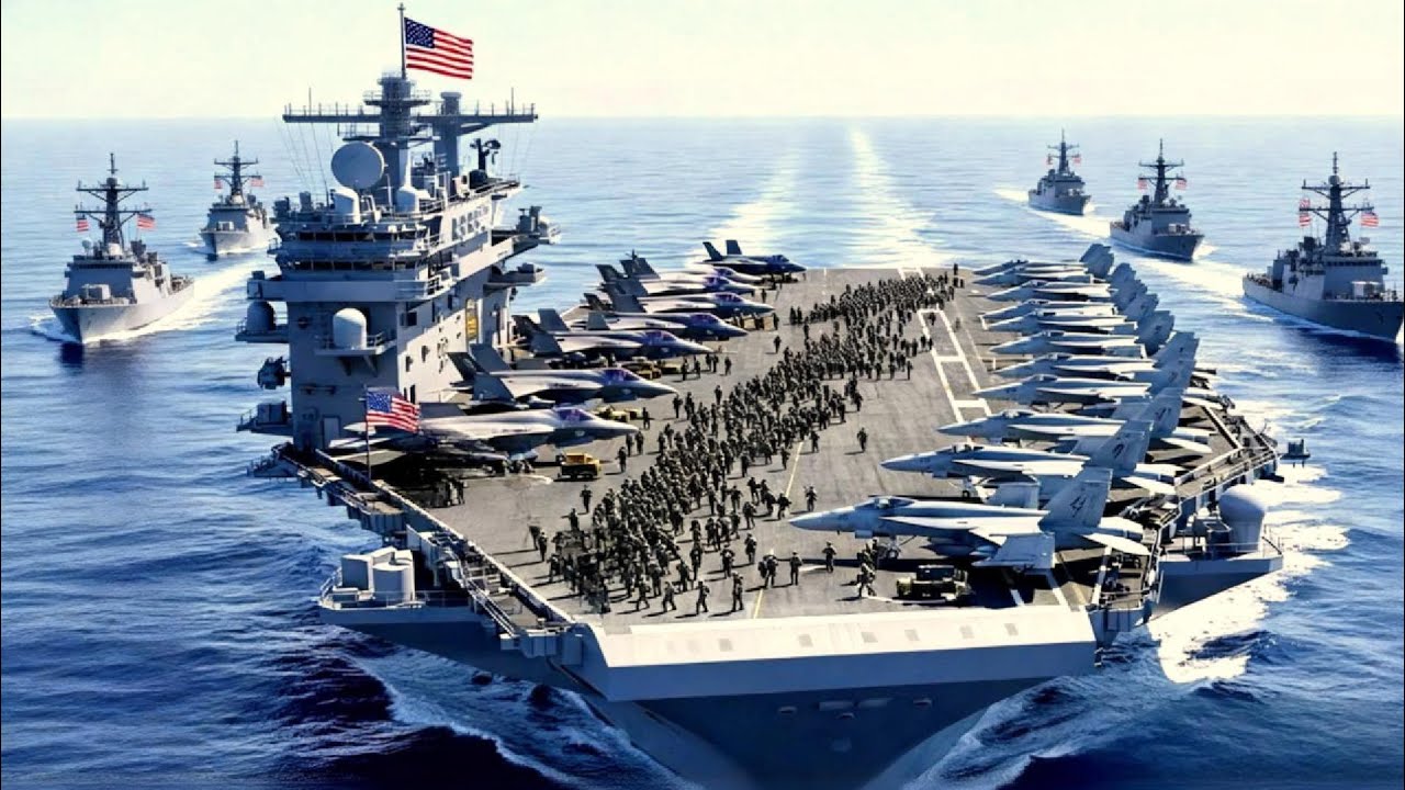 Iran SHOCKED | 7.100 USS Abraham Lincoln Troops, 73 F-18 & F-35 Aircraft Arrive in Middle East