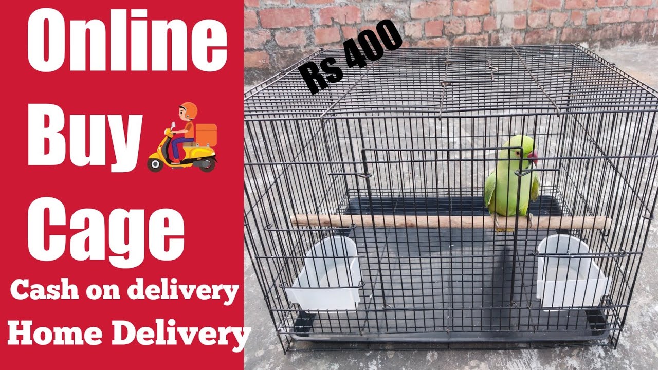 Online cage ki unboxing || Buy Parrot Cage Online