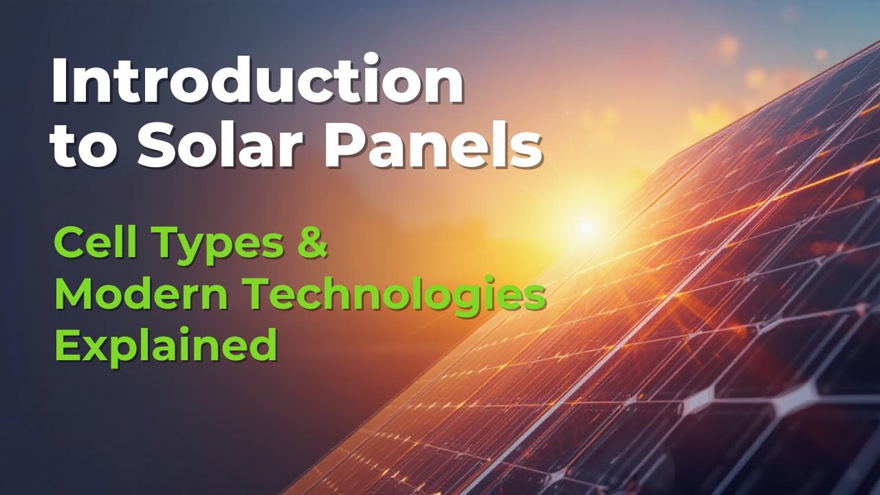 Solar System : Solar Panels Explained-Types & New Solar Panel Technologies | Solar Installation