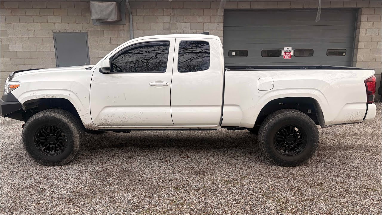 2022 Toyota Tacoma rear Bilstein shock install