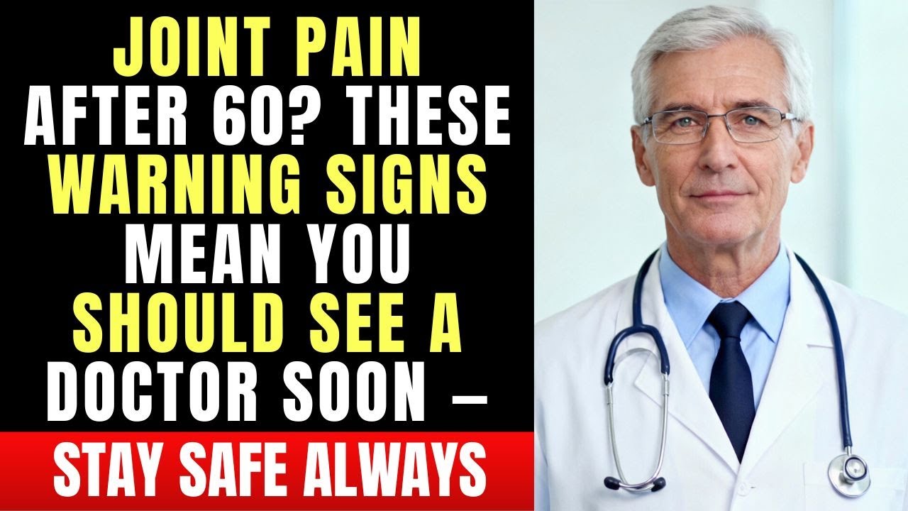 Joint Pain After 60: How to Know When It’s Time to See a Doctor (And What’s Serious)