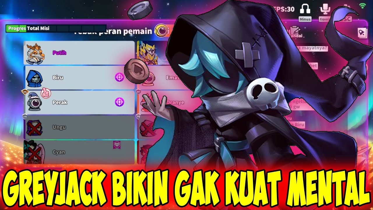 SC SAMPE GAK KUAT MENTAL MAIN SAMA GREYJACK !! Super Sus Indonesia