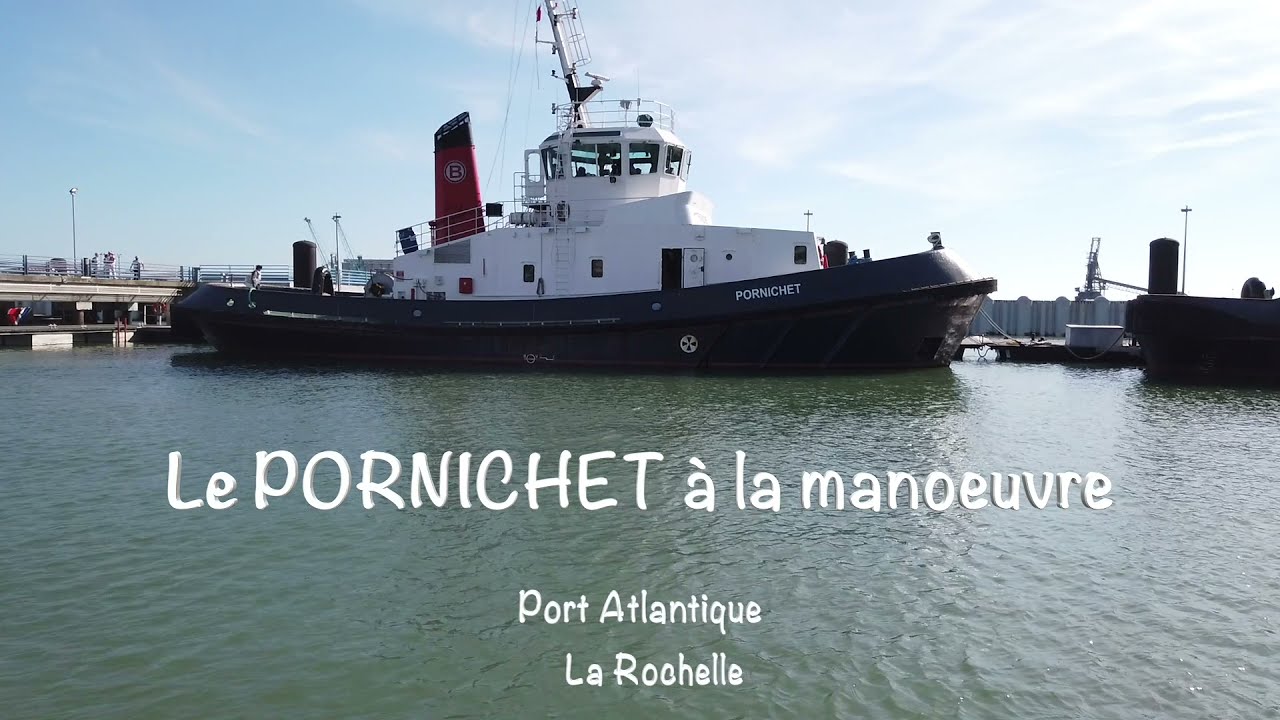 Le PORNICHET à la manœuvre