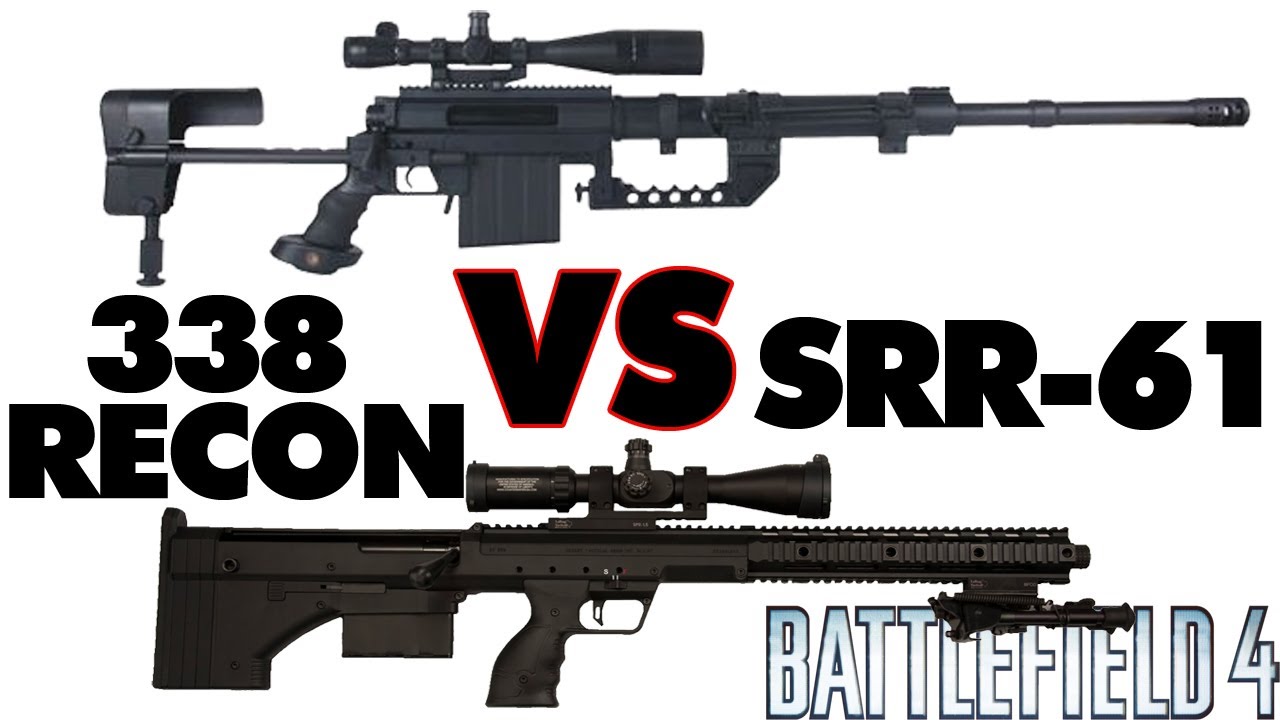 Battlefield 4 Weapon Showdown | 338 Recon vs SRR-61