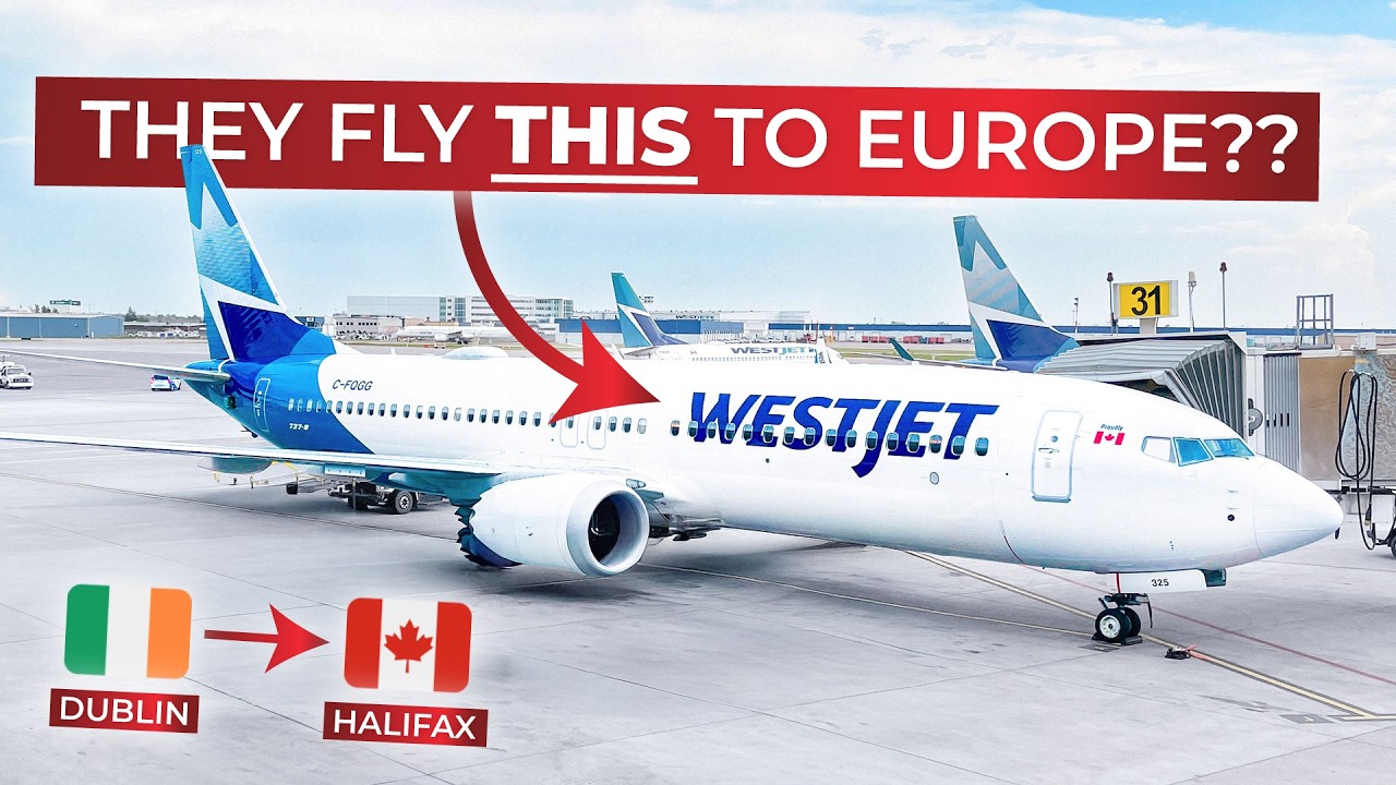 11 HOURS on Boeing 737 MAXs!? | WestJet ECONOMY CLASS from Dublin to Halifax! | BRUTALLY HONEST