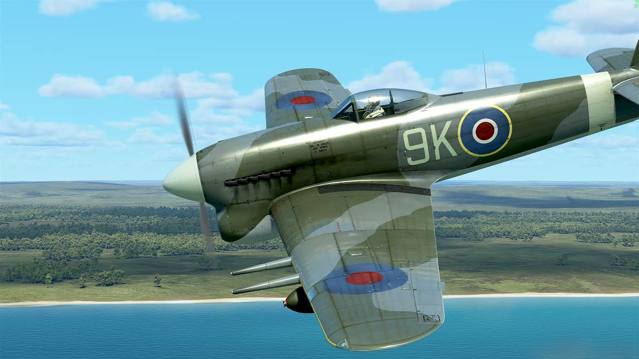 Typhoon ship attack (IL-2 Normandy)