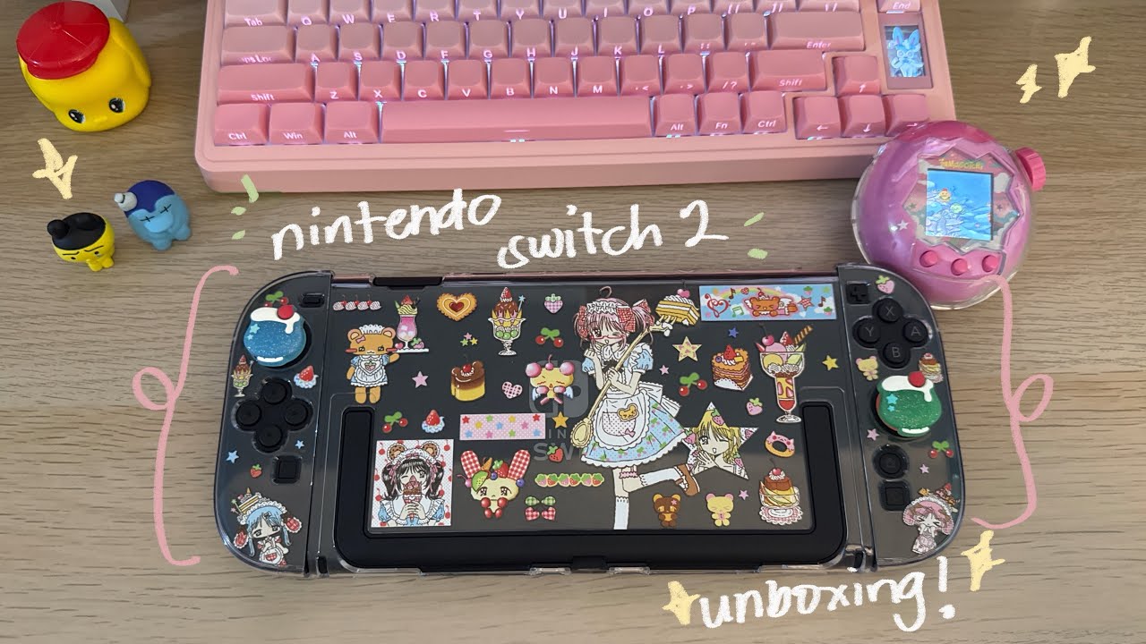 nintendo switch 2 unboxing in late 2025 ✨