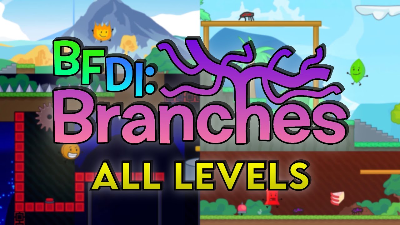 «BFDI Branches (Demo)» [0.2] | ВСЕ УРОВНИ (со всеми жетонами выигрыша)