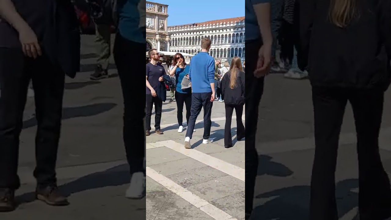 Grabe ang daming tao!!! St Mark's Square, Venice Italy... @lifeofanofw2641