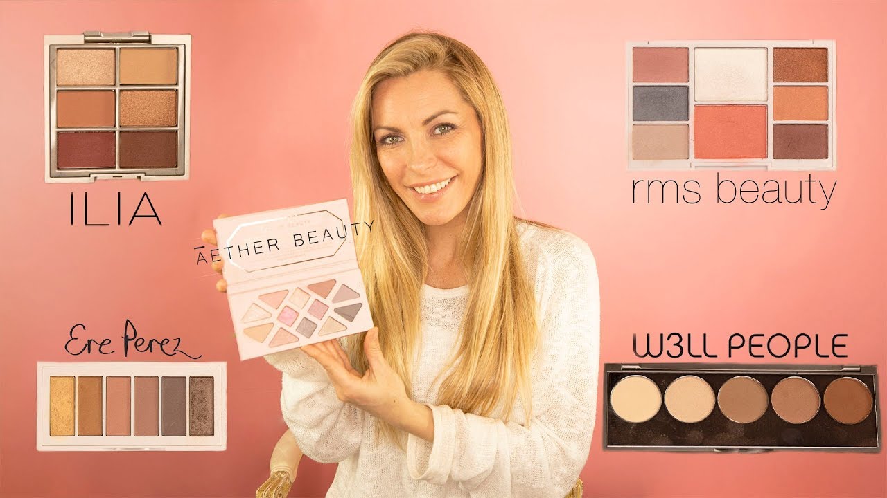 I Tried and Ranked 5 Natural Clean Beauty Eyeshadow Palettes!