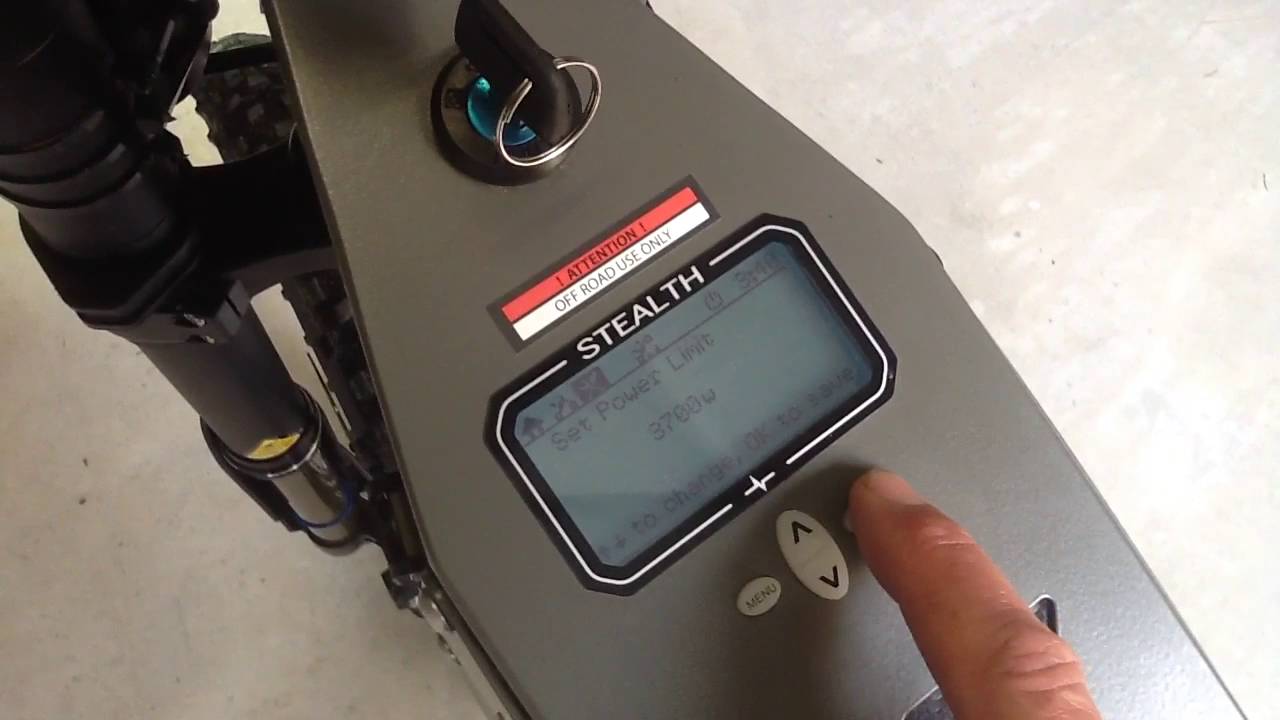 Stealth Fighter Electric Bike 2016 Walk around